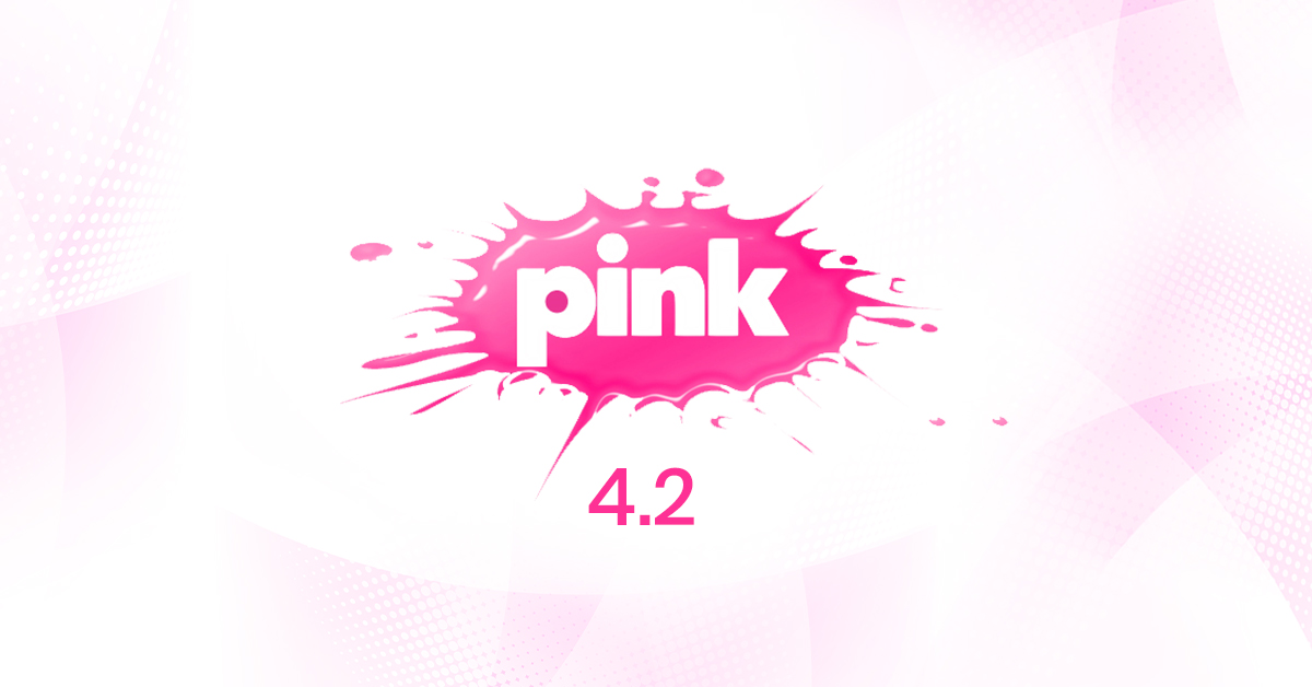 Pink TV 4.2 version - header