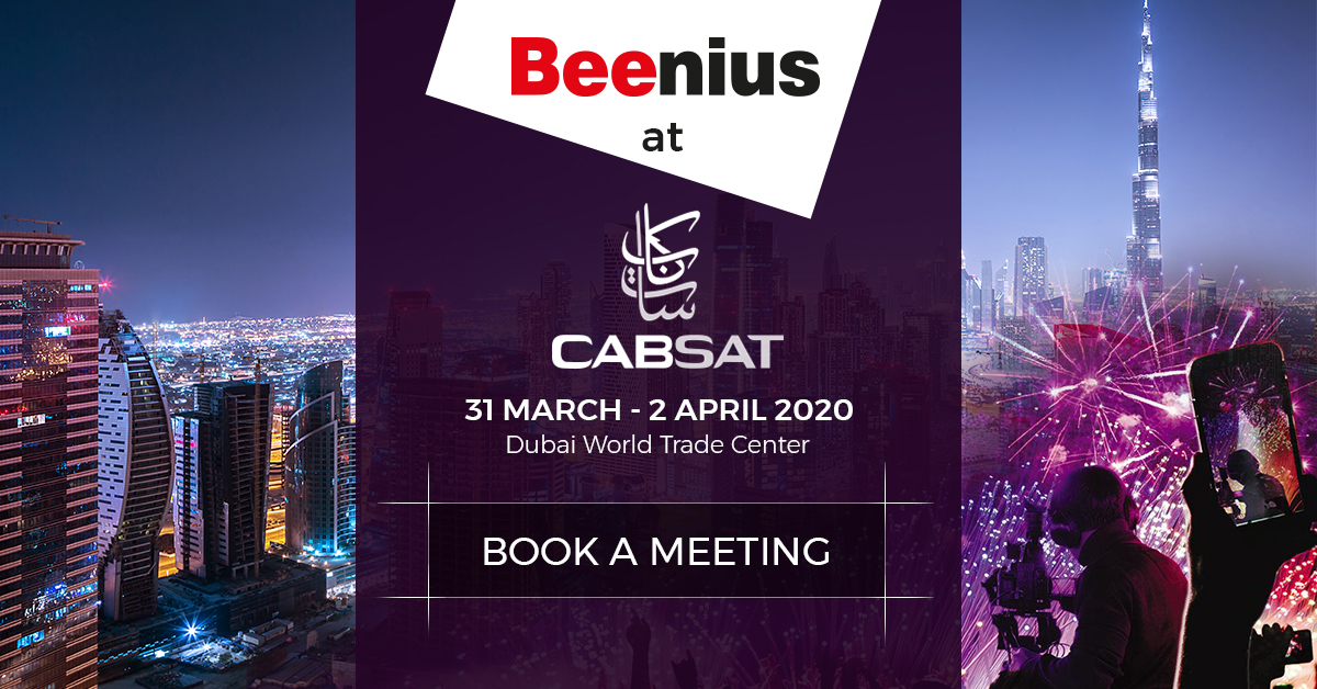 Beenius at CABSAT Dubai 2020