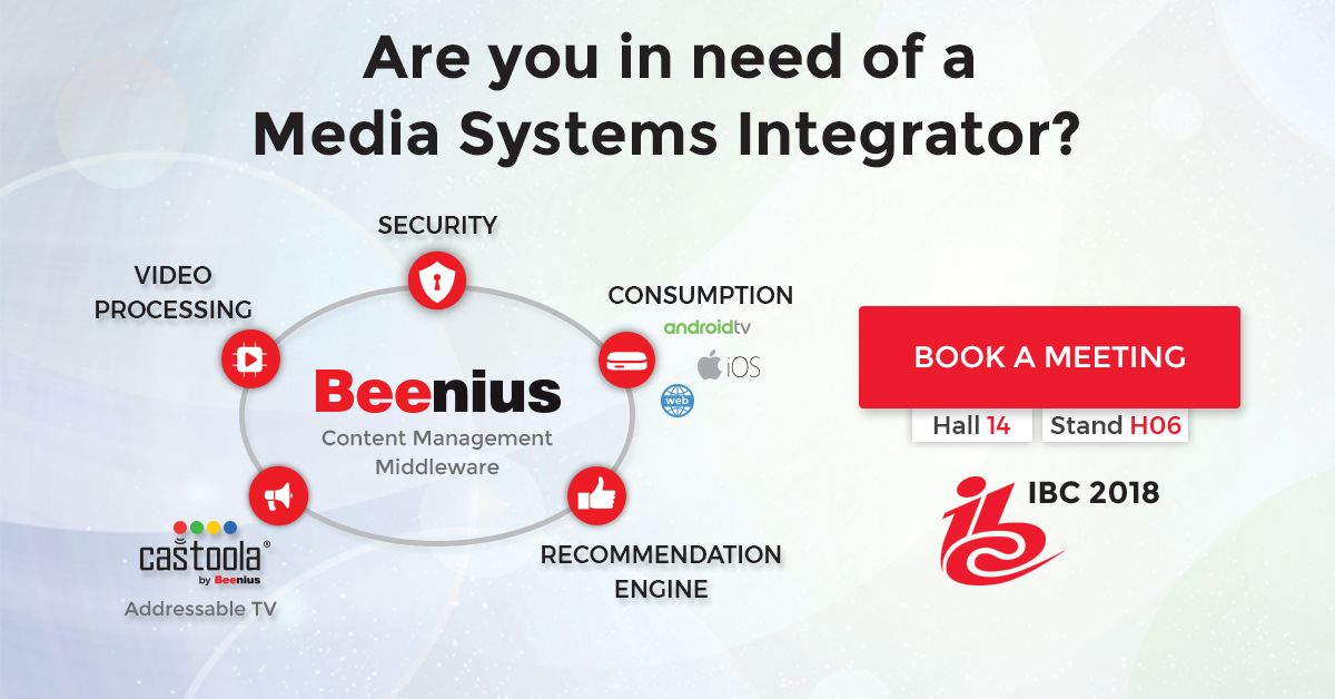 Beenius at IBC 2018 - Media Systems Integrator